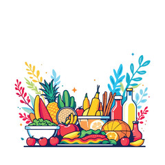 Vsai fresh fruits and vegetables for healthy eating