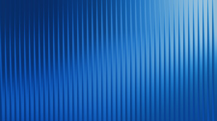 Obraz premium Abstract blue ribbed texture background with light effect