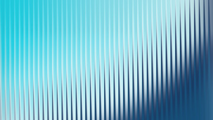 Bright cyan and blue abstract vertical lines