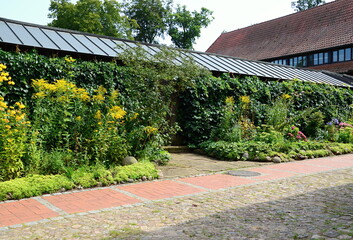 Historical Monastery Lüne in the Town Lüneburg, Lower Saxony