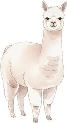 Naklejka premium アルパカ01