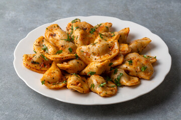 Potato hingel manti is delicious
