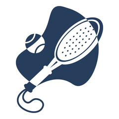 Flat Padel Logo