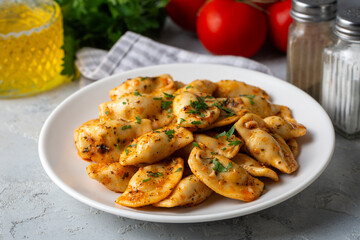 Potato hingel manti is delicious