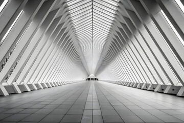 pedestrian bridge in Hong Kong