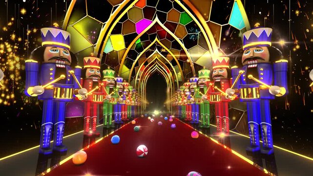 Nutcracker Row On The Red Carpet.