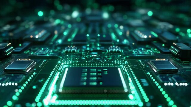 Central processing unit integrating electronic circuit board technology