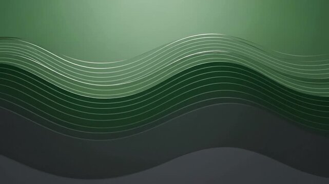 Monochromatic Gentle Seismic Wave Movement Background