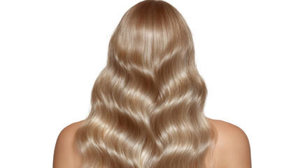 Fototapeta premium long hair isolated on white