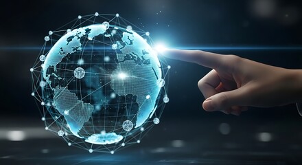 Explore the digital world with a touch, unlocking global connections and modern technology solutions for your business growth and seamless communication