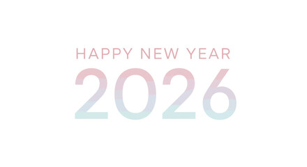 Celebrate a dazzling Happy New Year 2026 with a modern and stylish design, perfect for greetings, invitations, and festive marketing campaigns