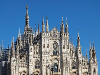 Milan Cathedral Gothic architecture details