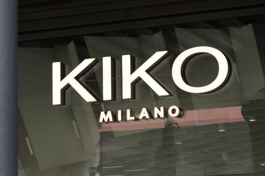 Milan,Italy-Sep.29th 2025: KIKO Milano company brand logo 