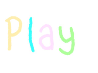 Play in pastel colors