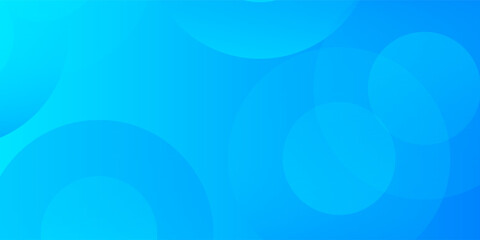 Abstract background blue with dynamic circle shape elements backgrounds. Trendy and modern geometric shapes gradient color. Simple design.