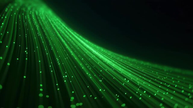 Futuristic datum network digital technology video backgrounds with visual pulse connectivity and intelligent progress render on worldwide
