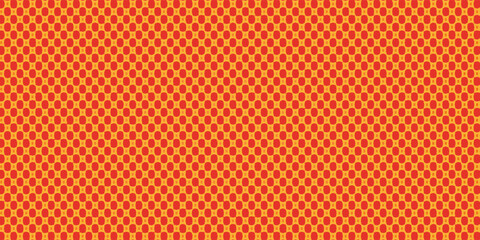 Obraz premium Dots halftone orange color pattern gradient texture with technology digital background. Dots pop art comics with summer background. modern orange dotted