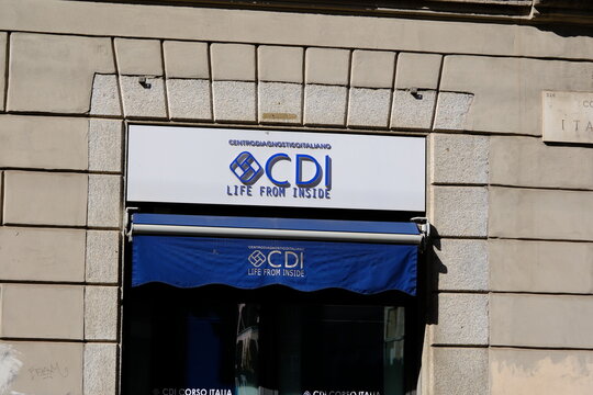 Milan,Italy-Sep.29th 2025: Centro Diagnostico Italiano (CDI) brand logo