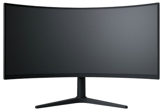 Curved Wide Gaming Monitor with Slim Stand