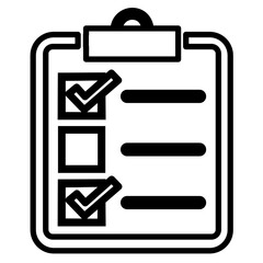 clipboard with check mark