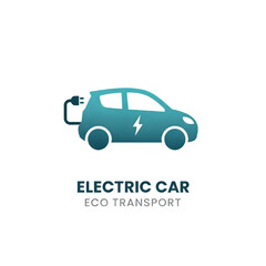 Electric Car Icon – Green Transportation, Eco-Friendly Vehicle, Sustainable Mobility Symbol