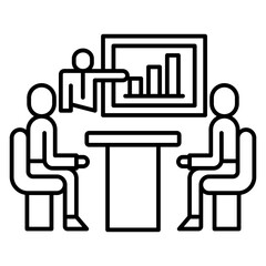 Meeting time icon