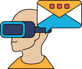 The message is a text message