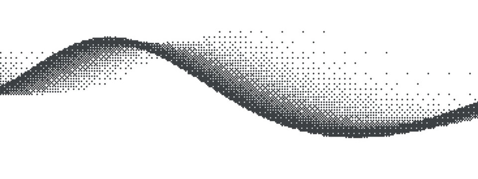 Fade dot with dither and pixel for game or videogame. Bit gradient with arcade and bitmap and dot. Fade dither halftone and texture bg wave with art retro old for mosaic overlay square or bw wavy.