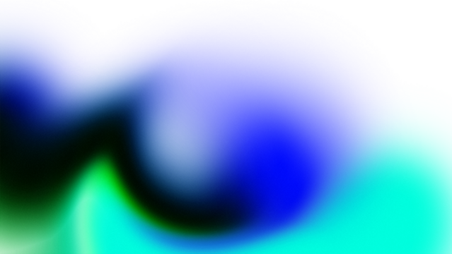 Deep Blue and Cyan Abstract Gradient Fluid Motion with Green Accents Keywords: abstract, background, gradient, fluid, motion, swirl, blue, cyan