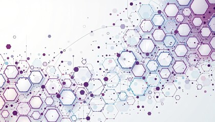 Abstract Pattern with Bright Colors and Spheres