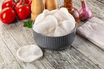 VIetnamese traditional crunchy crab chips