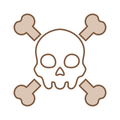Dead Skull Dark Vector
