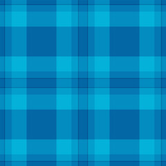Classic blue plaid pattern. Clean, modern aesthetic. Versatile background for various designs, textiles, and digital projects. Evokes tradition and comfort.