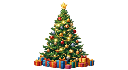 A Christmas Tree of Joy: Traditions, Light, and Cheer”