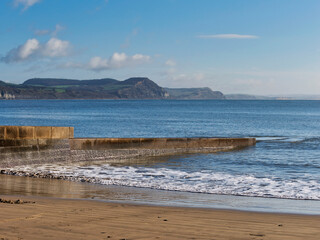 Lyme Regis Dorset on a November Morning