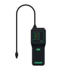Natural gas leak detector tool for safety monitoring in various environments