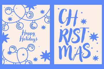 Happy Holidays postcard collection