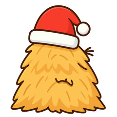 Cute watercolor Christmas farm elements featuring hand-painted farm animals, barns, trees, wreaths, and festive decorations. Soft pastel tones on a clean white background&mdash;perfect for holiday clipart.