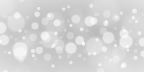 Luminous White Orbs Blurring into a Soft Abstract Glow, Evoking a Feeling of Peace, Harmony, and...