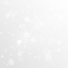 Silver glitter sparkles on a transparent layer, perfect for overlays in holiday graphics. Adds subtle light reflections and magical accents. A sophisticated touch for festive designs. PNG	