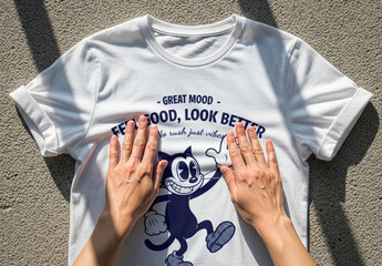 White T-shirt Mockup