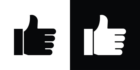 Like icon, outline vector sign, linear and solid style. vector symbol on white background