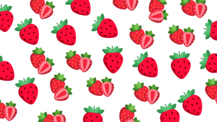 Fruits pattern perfect for summerthemed designs. Ideal for packaging, textiles, childrens products like clothing, and cute stationery items.