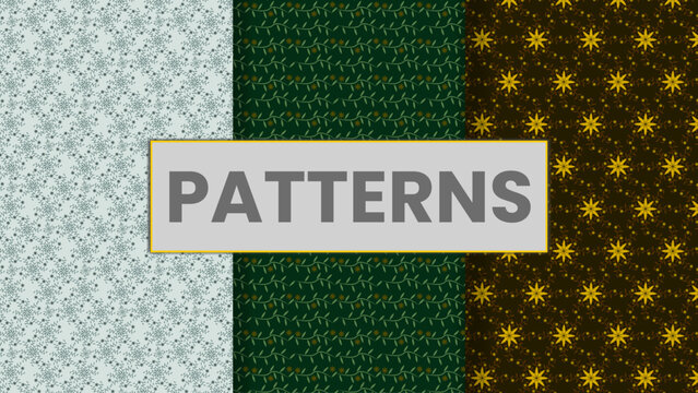Patterns, pattern design