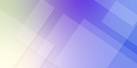 Obraz premium Abstract white squares on blue background. geometric pattern of overlapping squares in shades of blue. Decorative design in abstract style with rectangles. modern and geometric pattern isolated.
