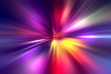 Abstract colorful speed background with lines in shape of track turn. Geometric and dynamic, trendy layout for racing club or sport competition, event poster. Futuristic and motion, race and linear