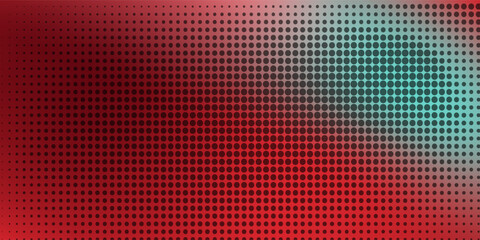 Red diagonal geometric shape with halftone. ector; wall; mesh; metallic; light; floor; composite; concept; construction;