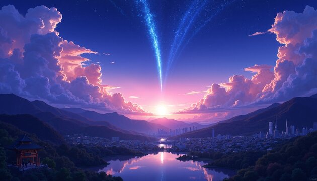 The image is one of the most recognizable and is often used as desktop wallpaper due to its visual appeal.