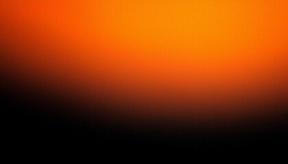 Obraz premium Orange And Black Gradient Background Design With Grainy Noise Texture Effect Web Banner Design Product Design And Social Media Banner Poster Header Design