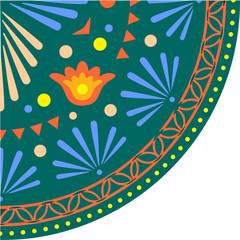 seamless pattern with flowers